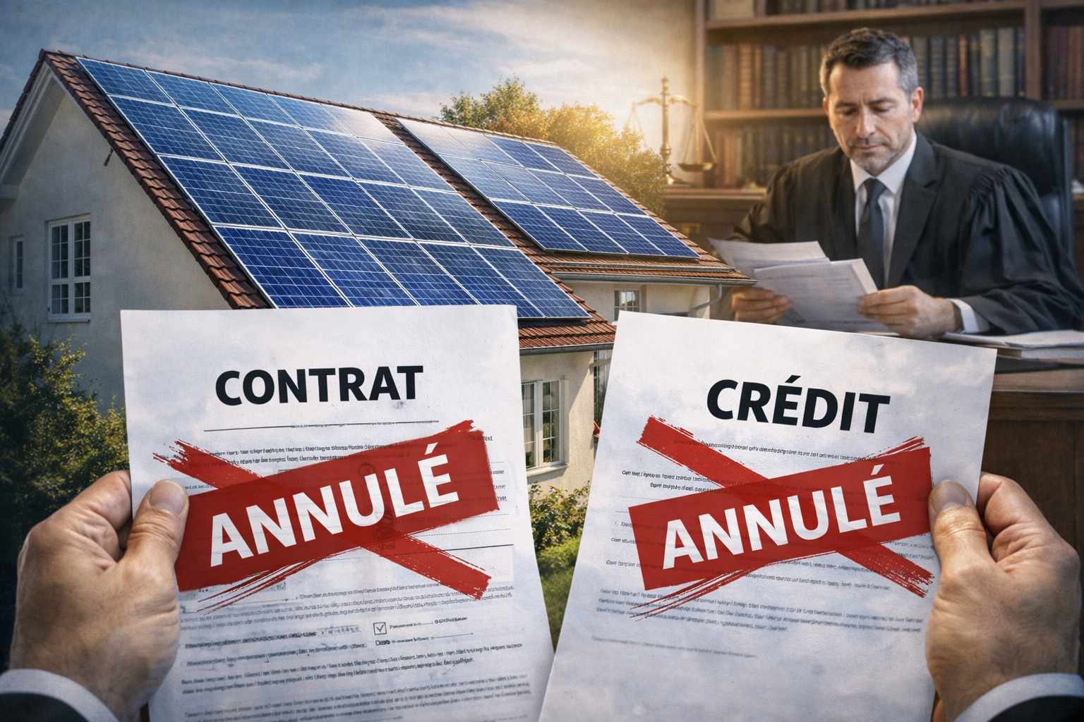 PANNEAUX SOLAIRES A CREDIT : LA JUSTICE PROTEGE LES VICTIMES DE SIBEL ENERGIE (NJCE) ET SANCTIONNE LA BANQUE !